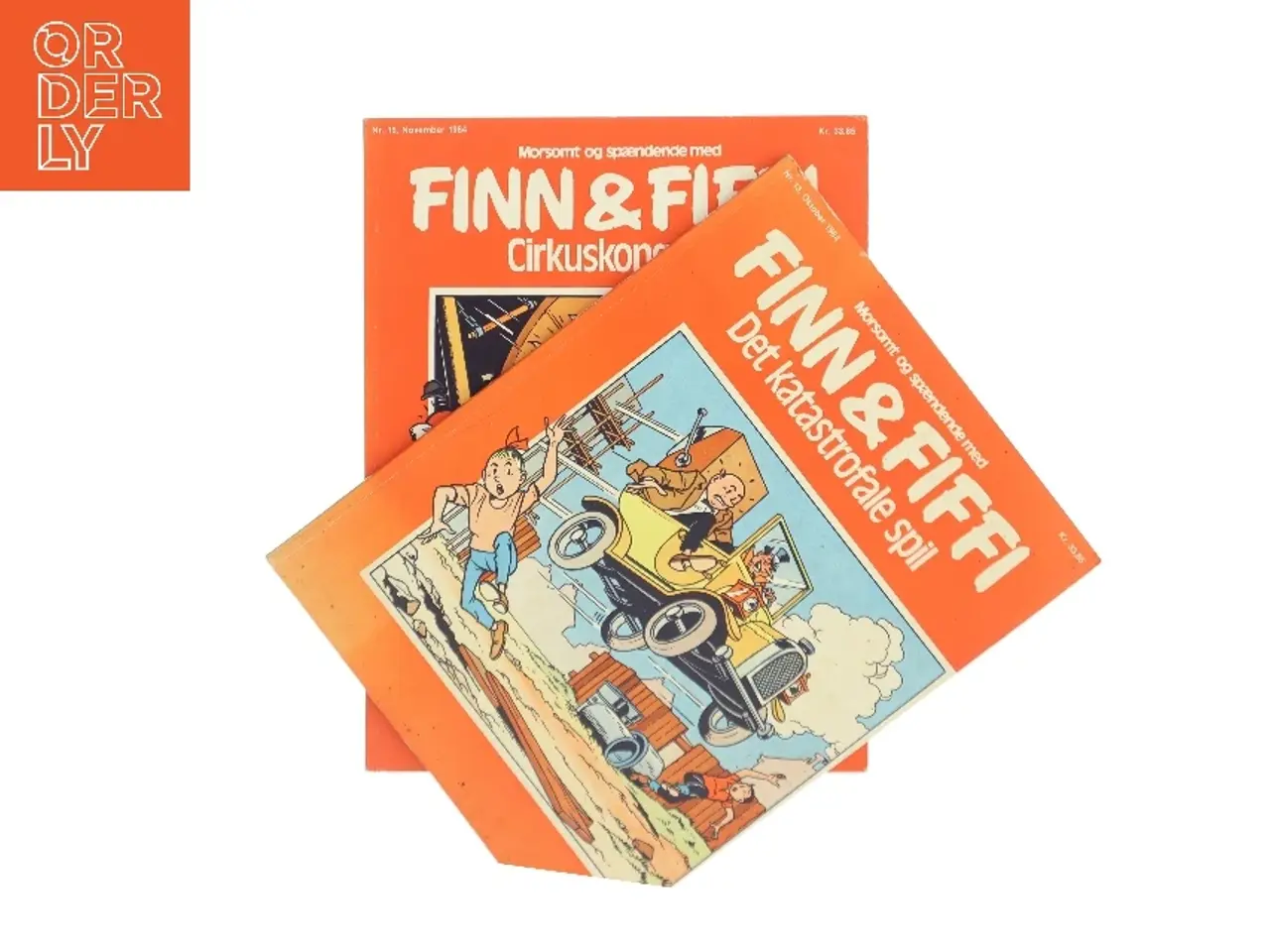 Billede 1 - Finn & Fiffi - Det katastrofale spil af Willy Vandersteen (Bog)