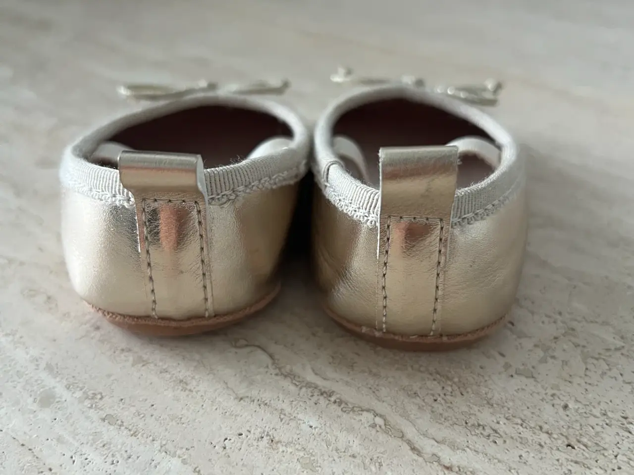 Billede 5 - Guld ballerinasko (str. 14/15)