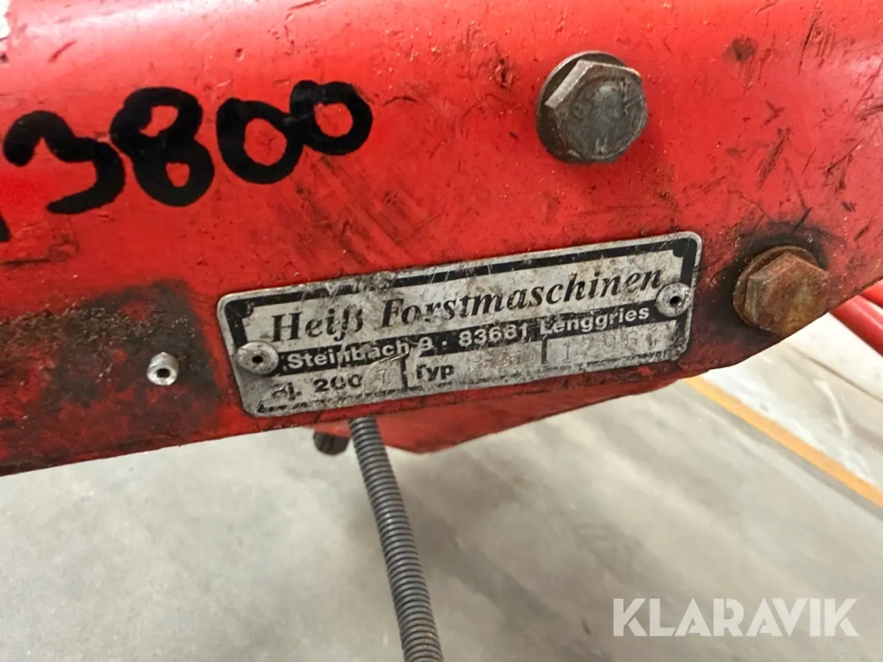 Billede 5 - Jordbor Heiss Forstmaschinen PF360 - 1 styk