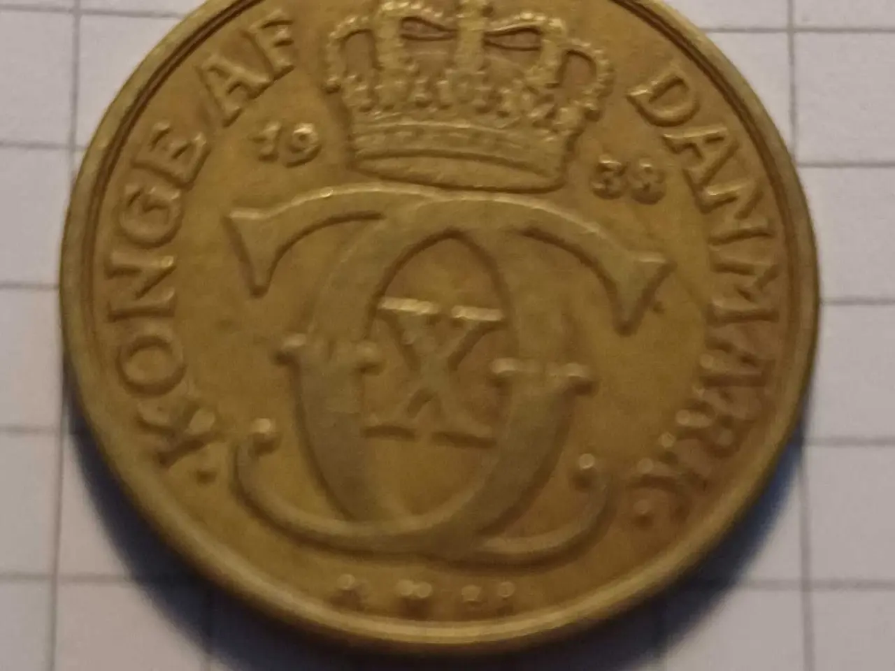 Billede 1 - Dansk 1kr 1938