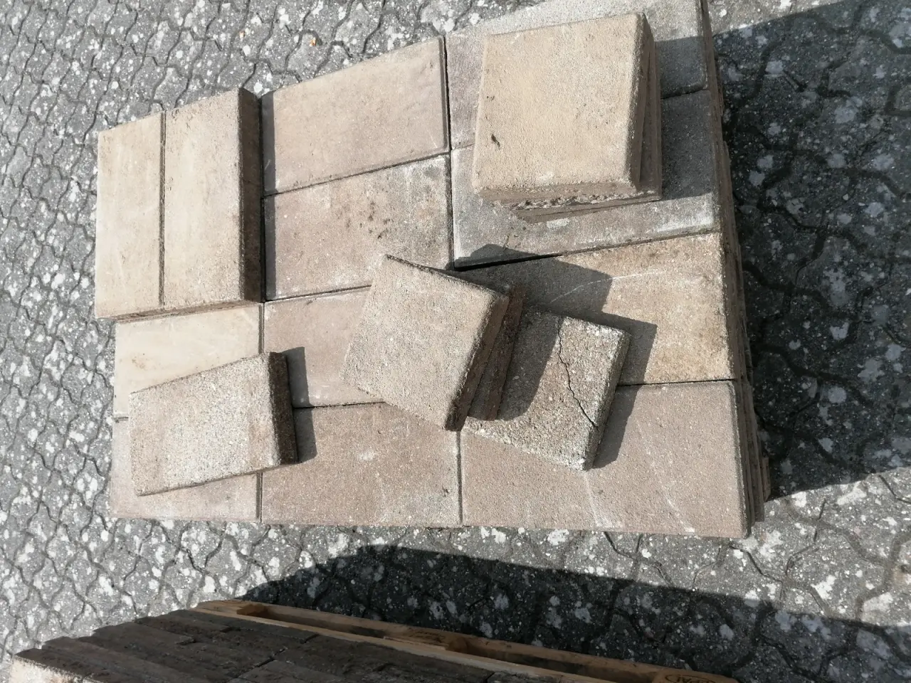 Billede 4 - Havefliser 20x40x5 /. 40x40x5 cm 