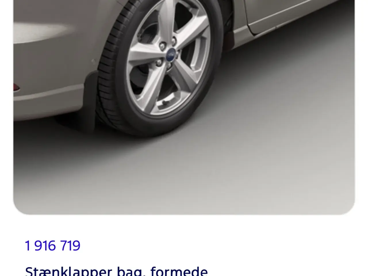 Billede 2 - Ford Smax stænklapper/Mudflaps