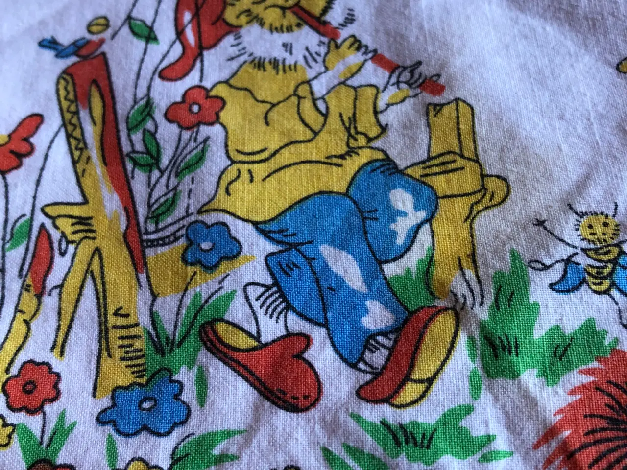 Billede 2 - Vintage børne lommetørklæde