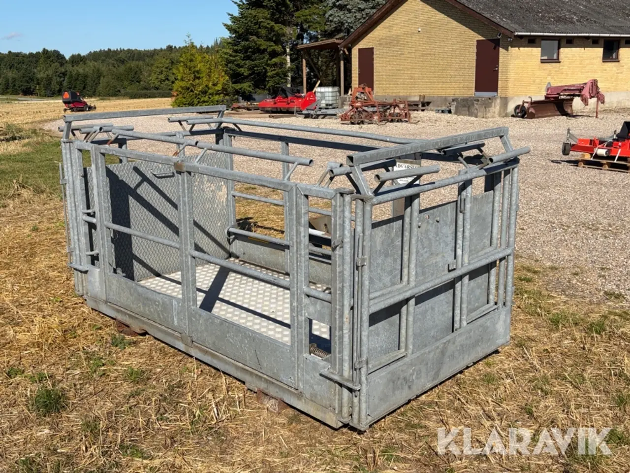 Billede 1 - Mandskabskurv Salling Maskinfabrik 2500/4000