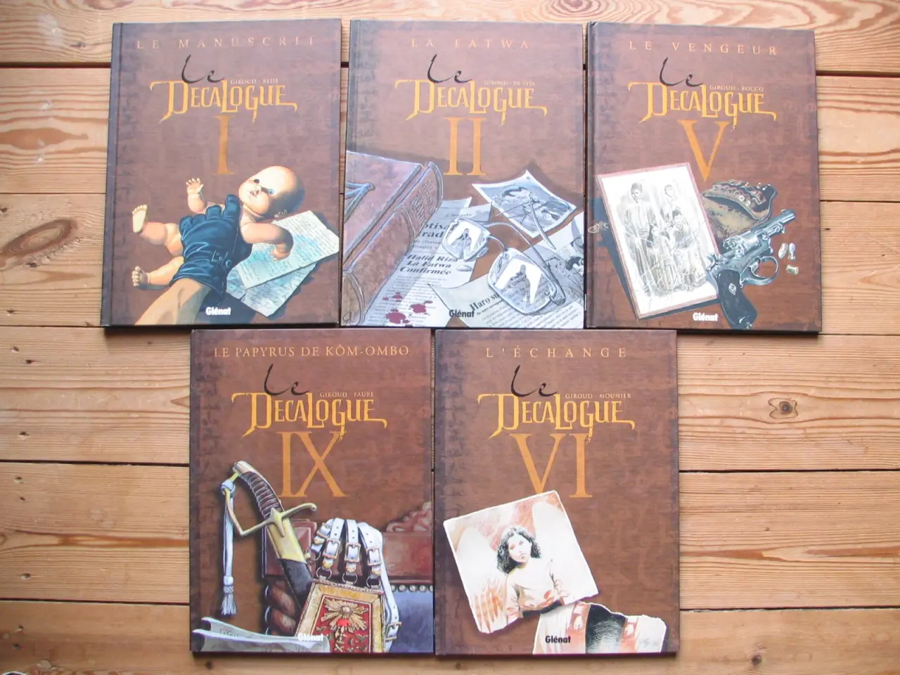 Billede 1 - 5 bind fra serien Decaloque