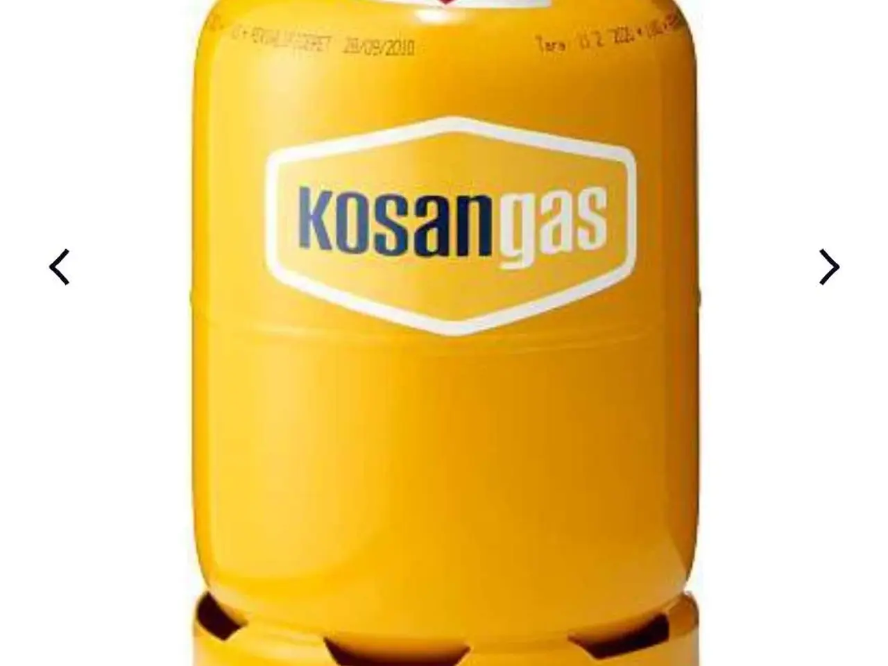 Billede 1 - 11kg gasflaske fyldt og plomberet 