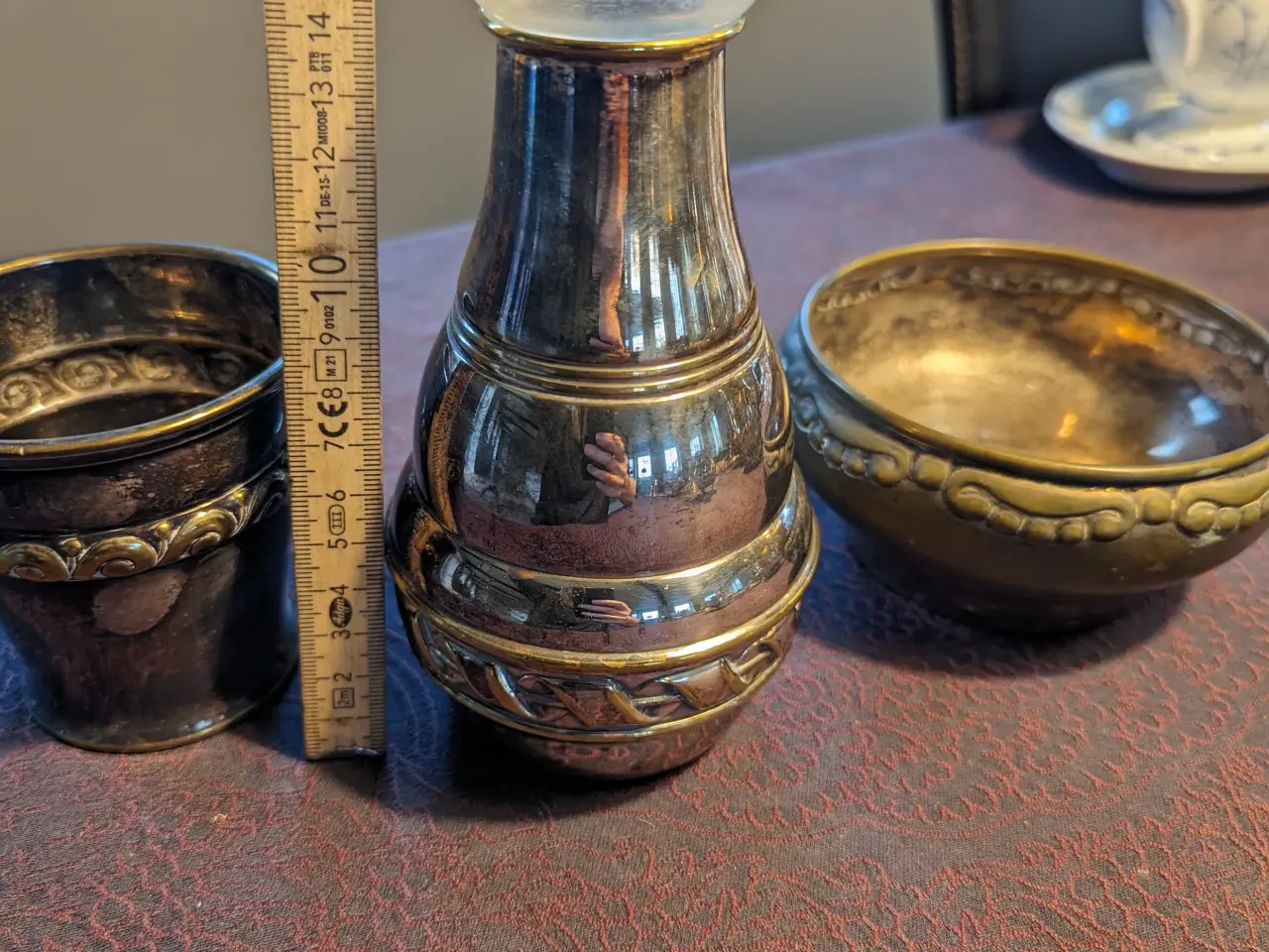 Billede 1 - Vase og 2 skåle