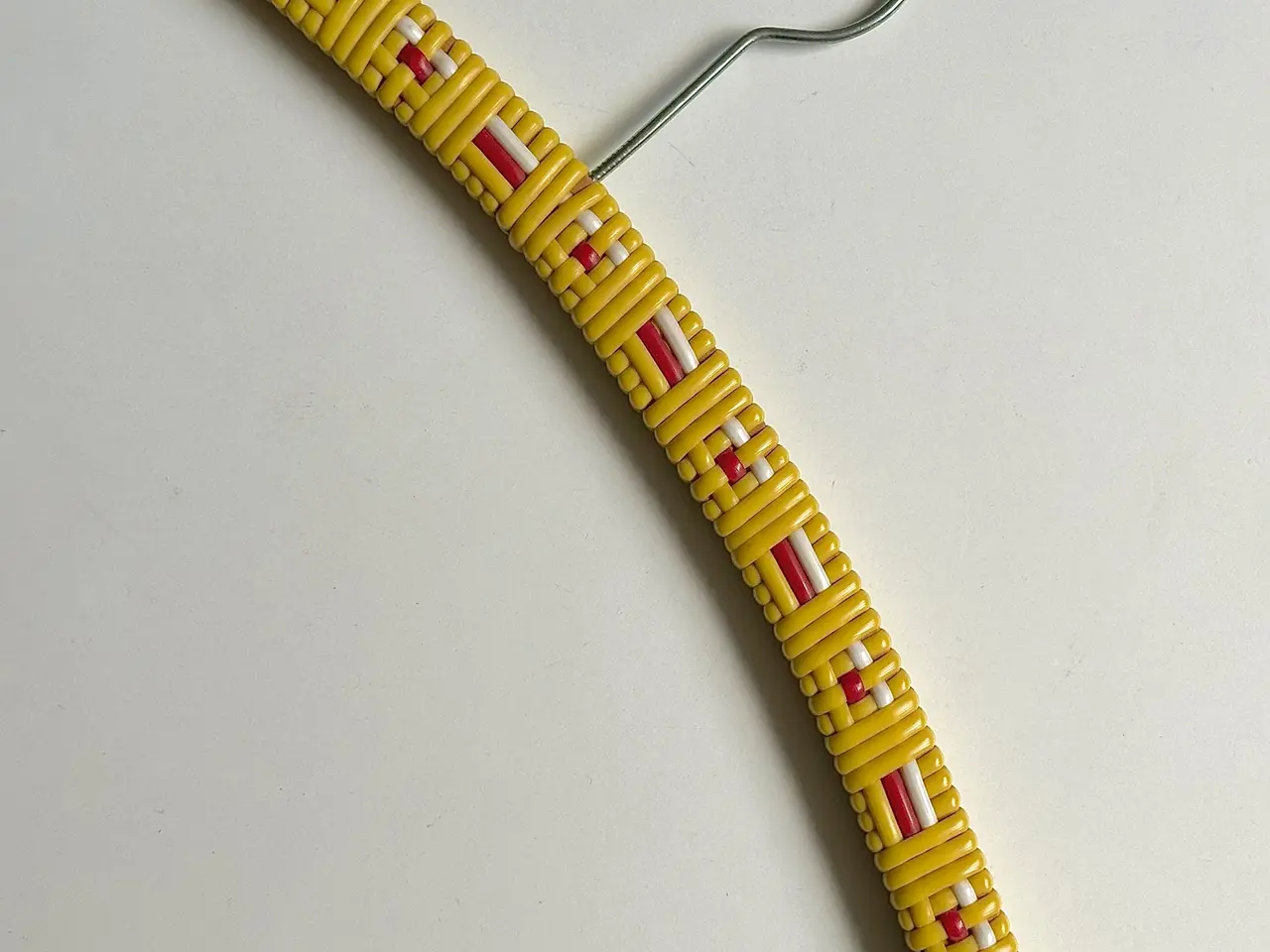 Billede 4 - Retro bøjle m plastbevikling, gul