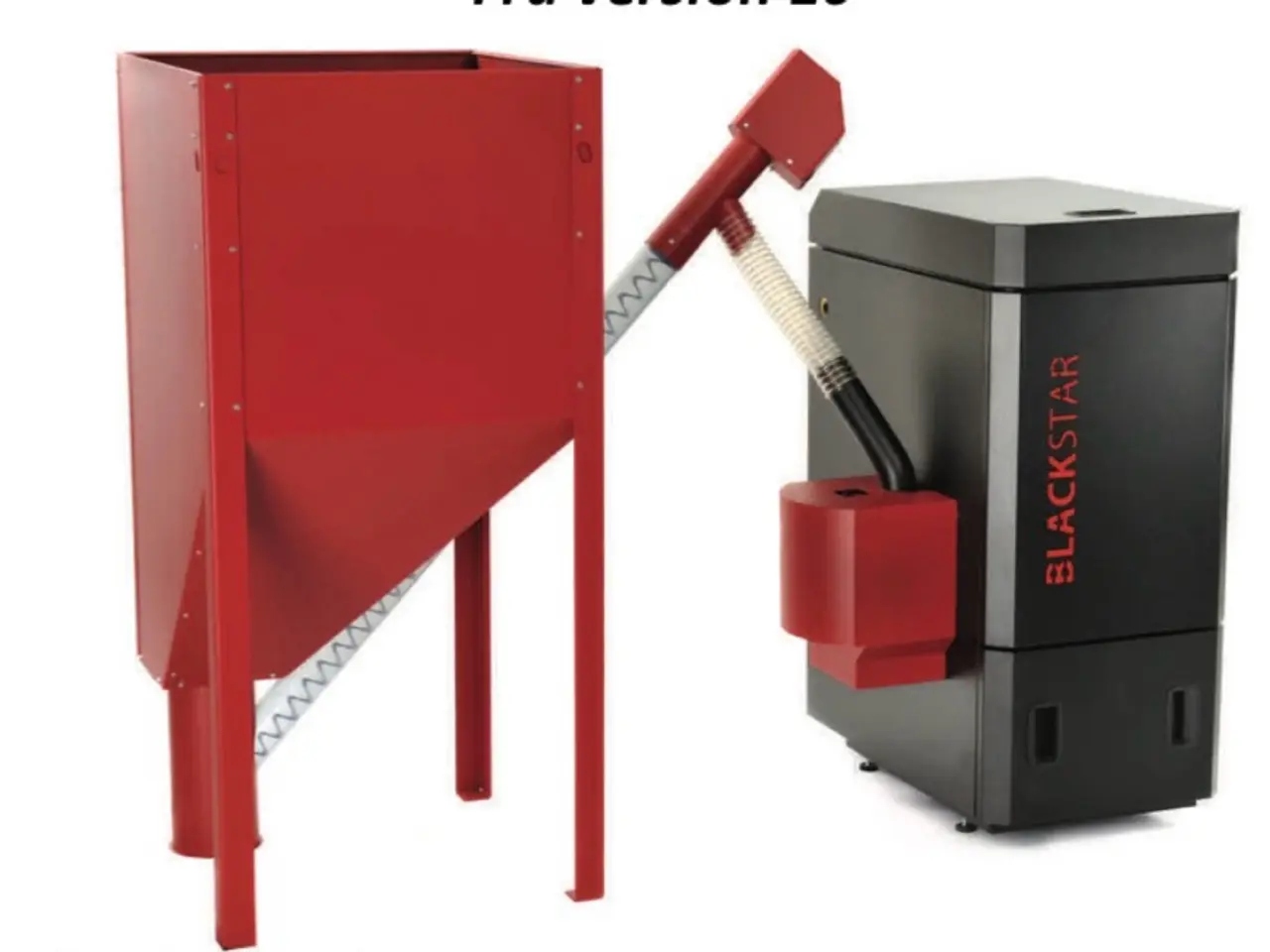 Billede 2 - Pillefyr med silo NBE Blackstar 16 kW