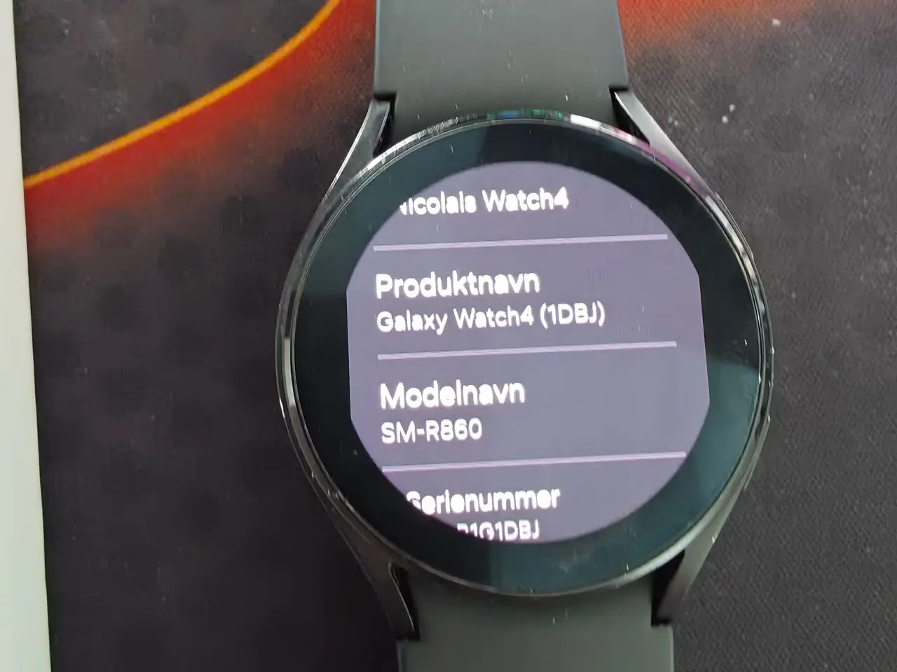Billede 2 - Samsung Galaxy Watch 4 40mm smartwatch unisex sort