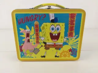 SvampeBob Firkant Lille Tin Madpakke / Madkasse