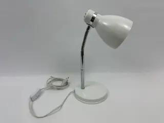 Retro bordlampe, Hvid