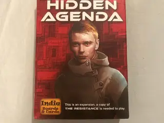 Hidden Agenda brætspil - udvidelse til The Resistance