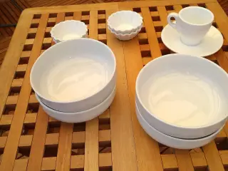 Hvidt porcelæn