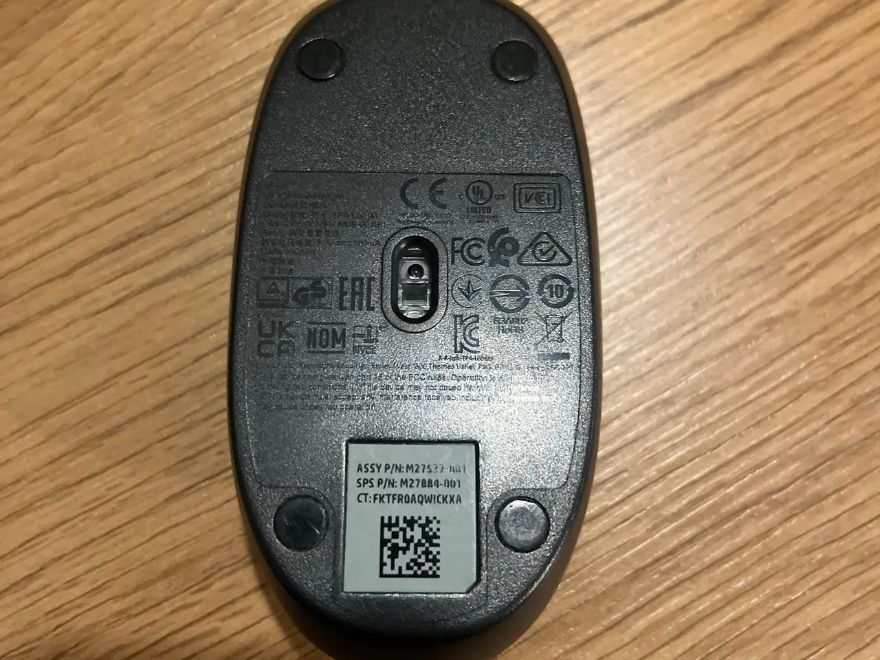 Billede 3 - HP USB kablet mus sort TPA-L001M