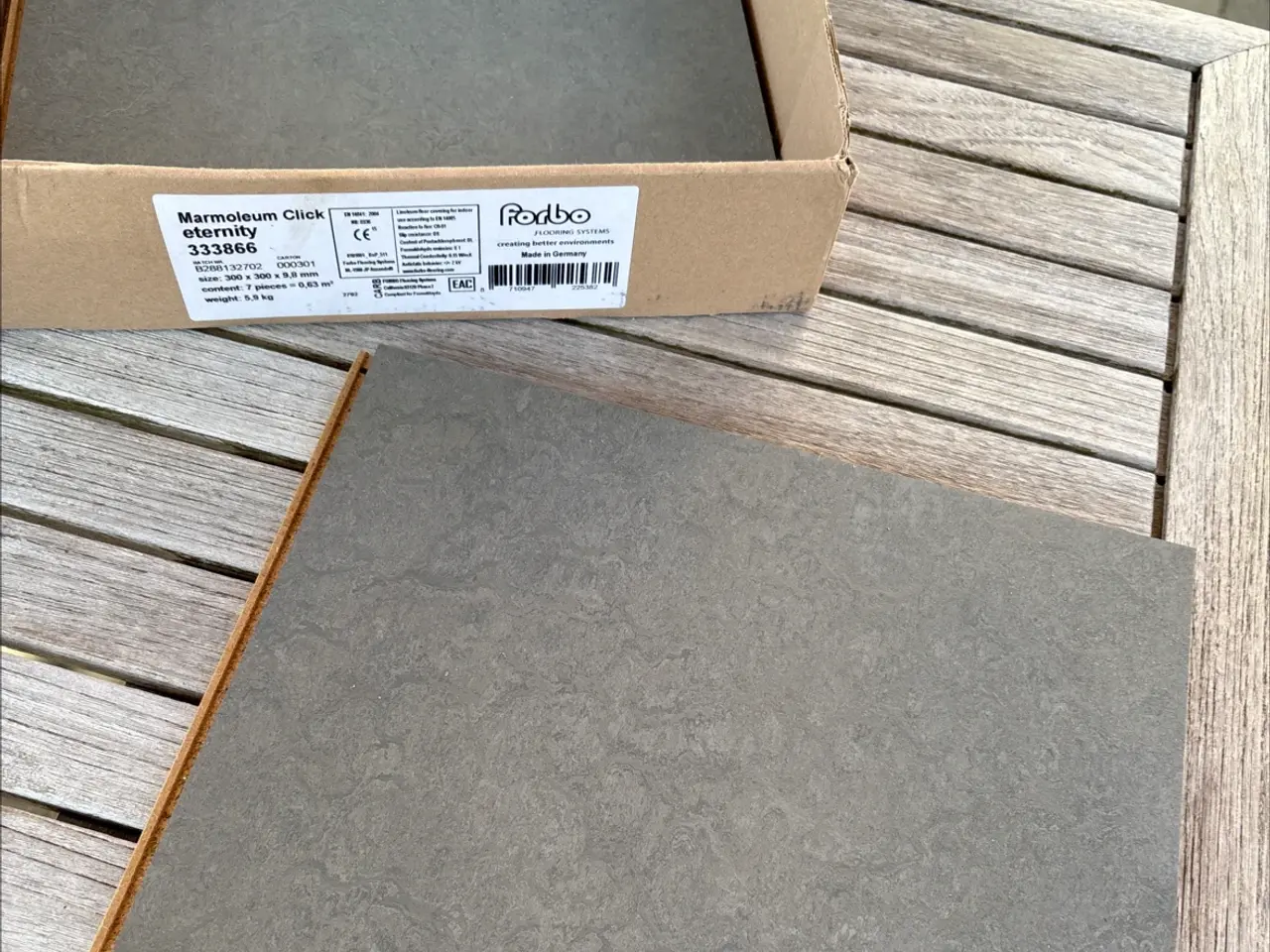 Billede 1 - Marmoleum Click eternity.
