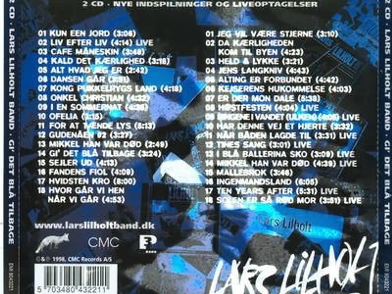 Billede 2 - Lars Lilholt Band – Gi' Det Blå Tilbage – 2CD