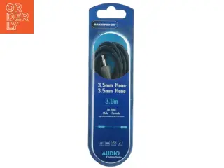 3,5mm mono lydkabel fra Bandridge (str. 3 m)