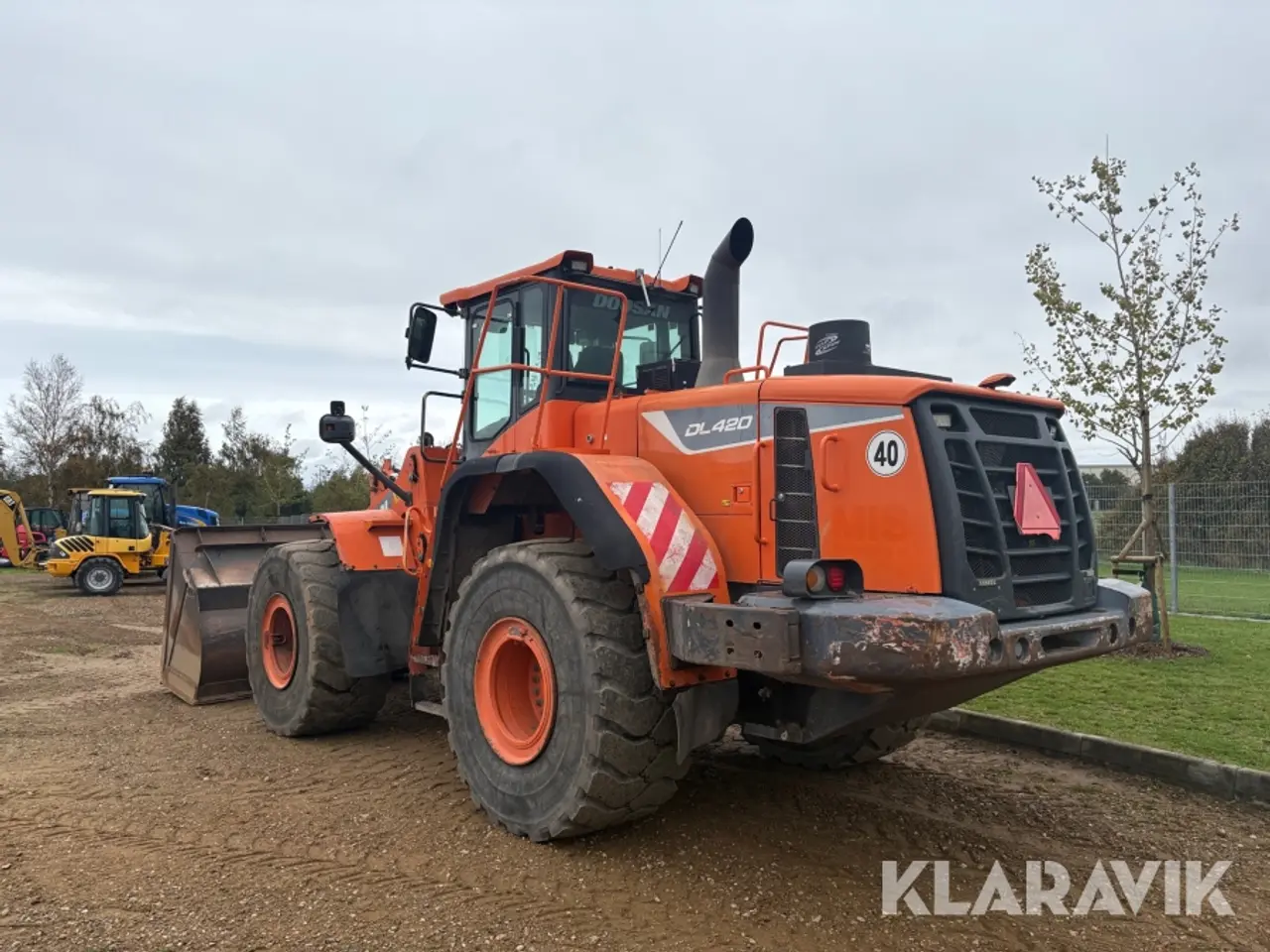 Billede 3 - Gummiged Doosan DL420-5