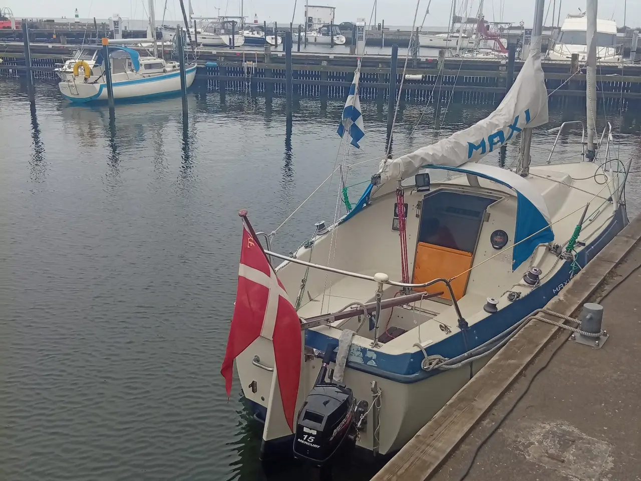 Billede 2 - Velholdt Maxi68 inkl. Havneplads sælges