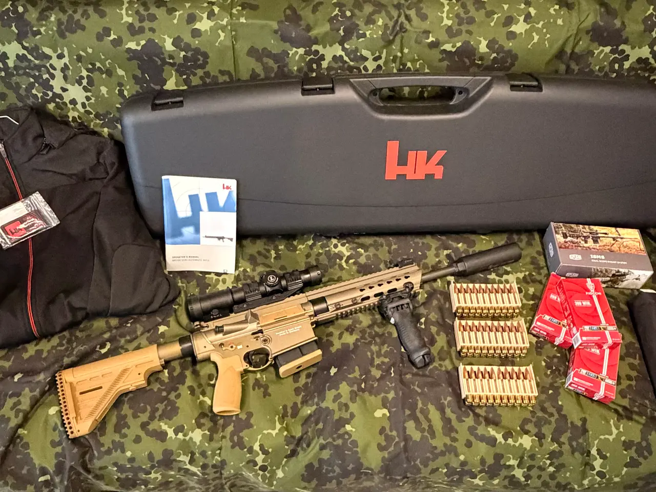 Billede 11 - HK MR308 13” RAL8000 (7,62cal Halvautomatisk)