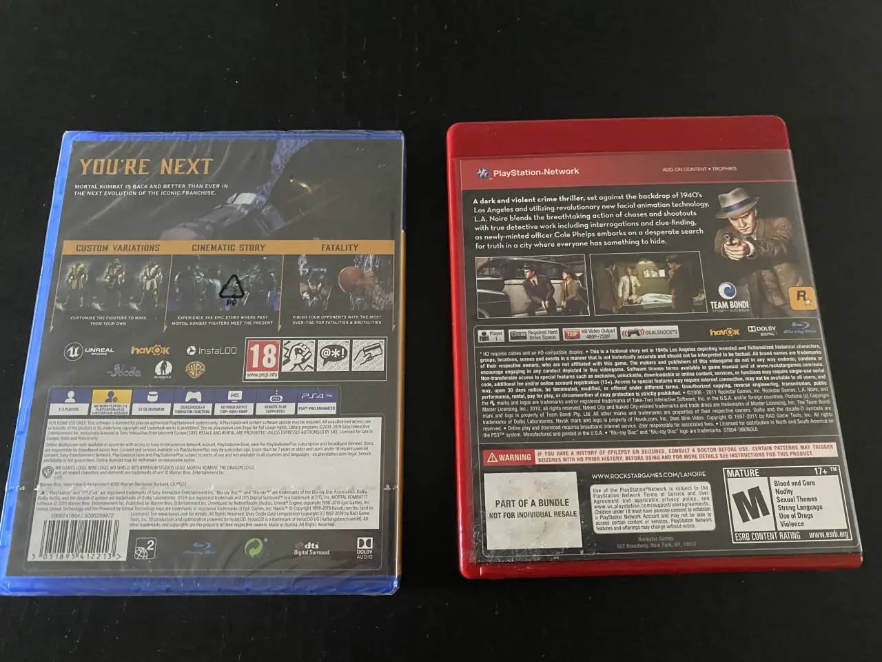 Billede 2 - Mortal Kombat + L.A. Noir