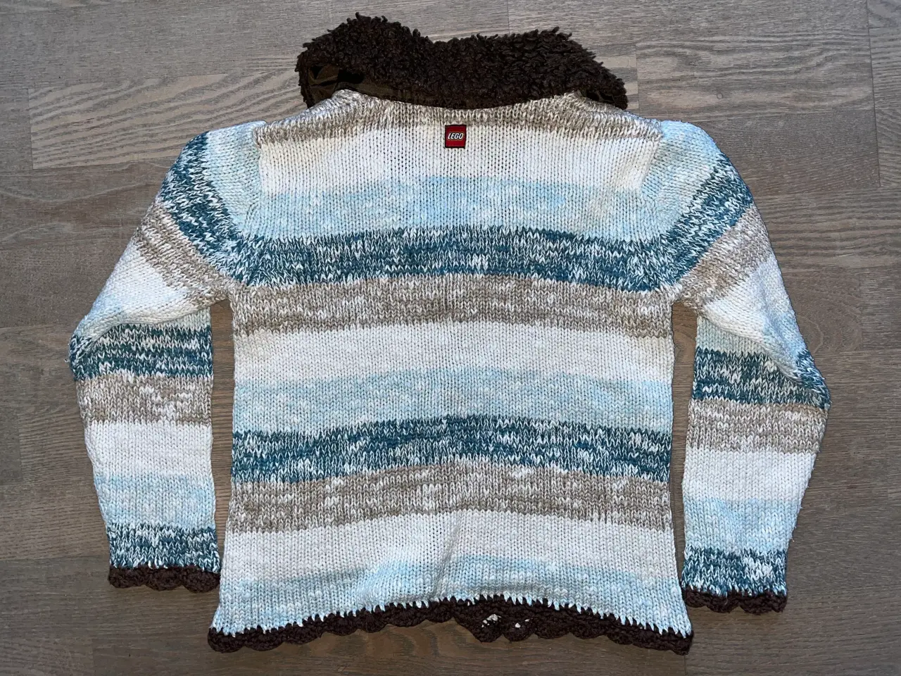 Billede 3 - LEGO strik cardigan str. 128