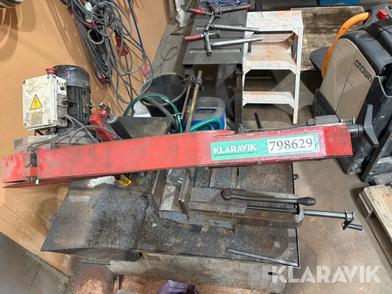 Billede 4 - Båndsav Bomar Ergonomic 275.230 DG til metalbearbejdning.