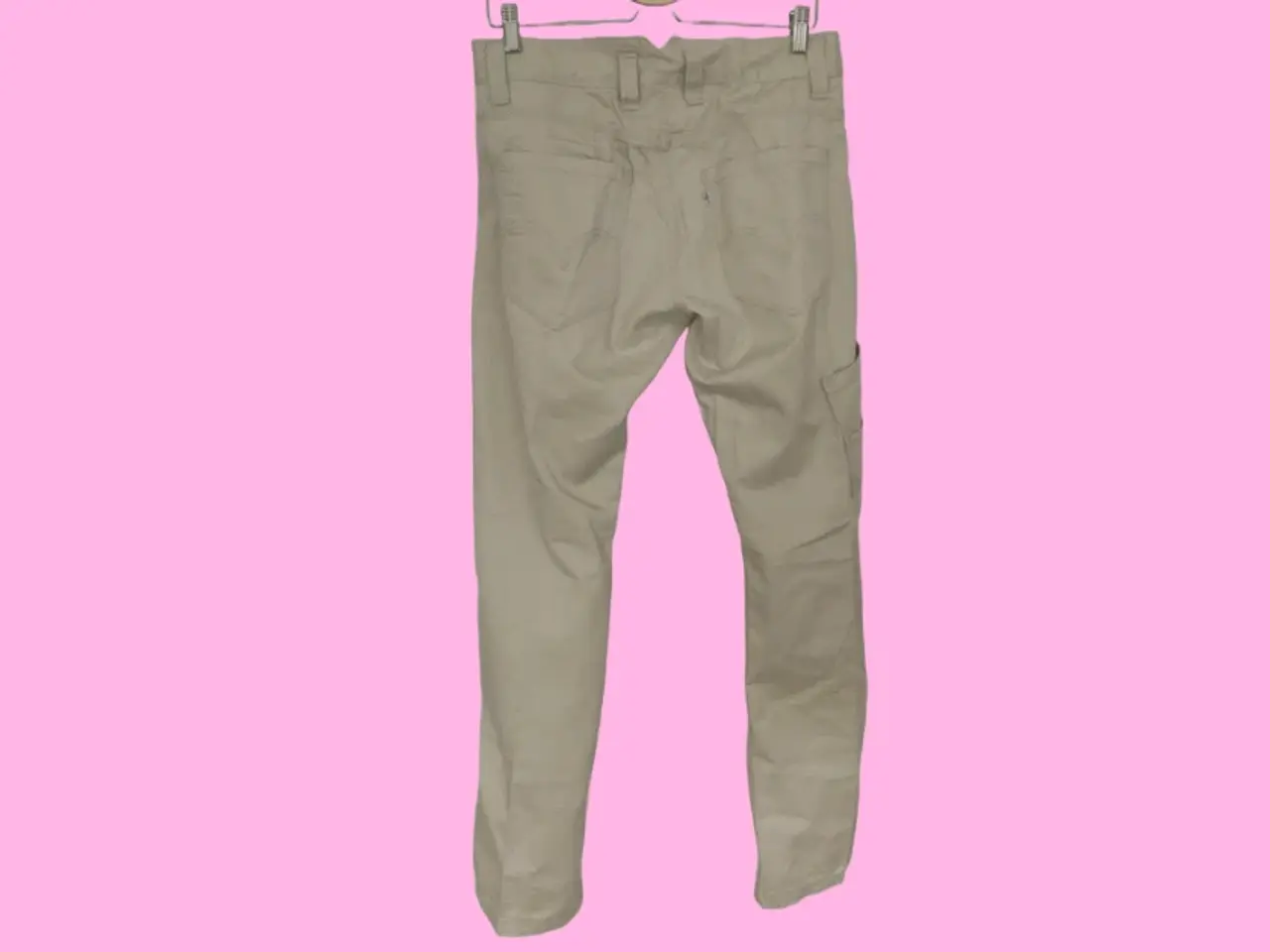 Billede 2 - Levi's Woman's Off White High Cut Carpenter pants