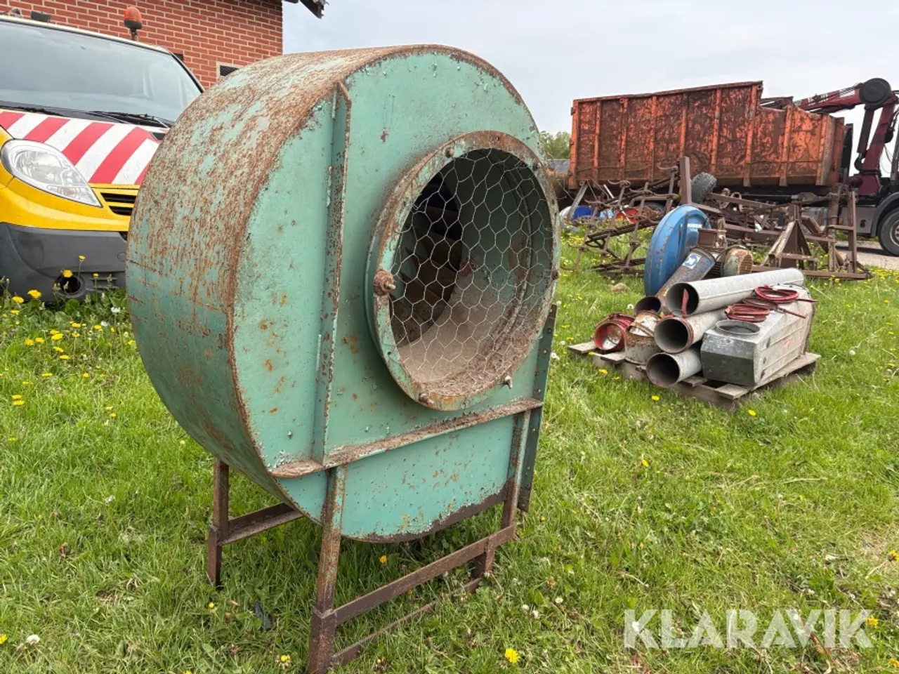 Billede 1 - Blæser til plantørring af korn ??650 72277