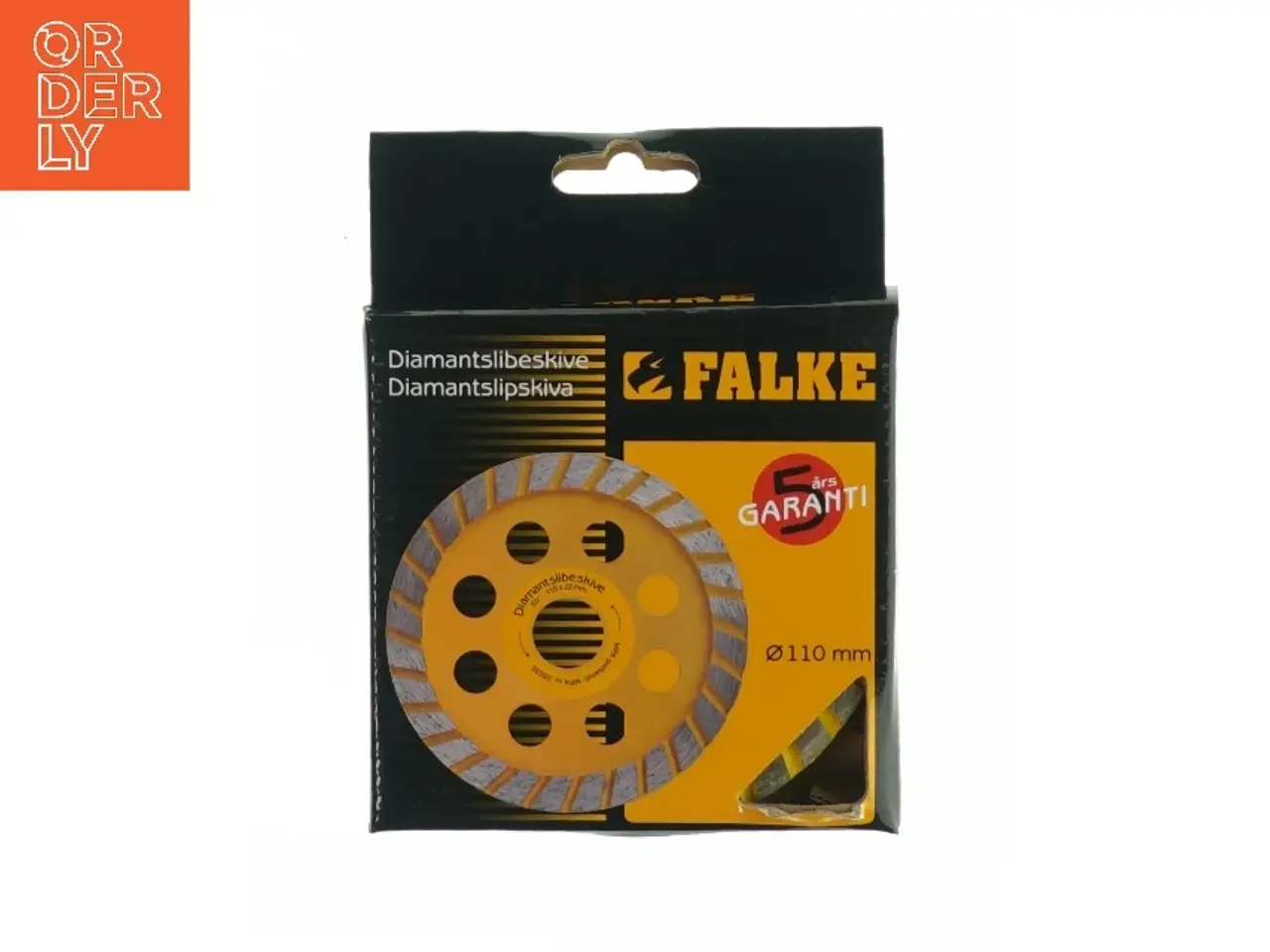 Billede 1 - Diamantslibeskive fra Falke (str. Ø: 110 mm)