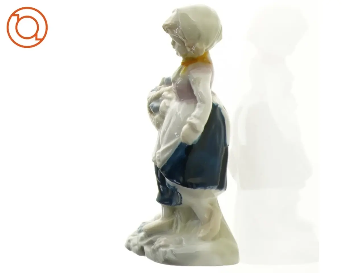 Billede 2 - Porcelænsfigur (str. 12 cm)