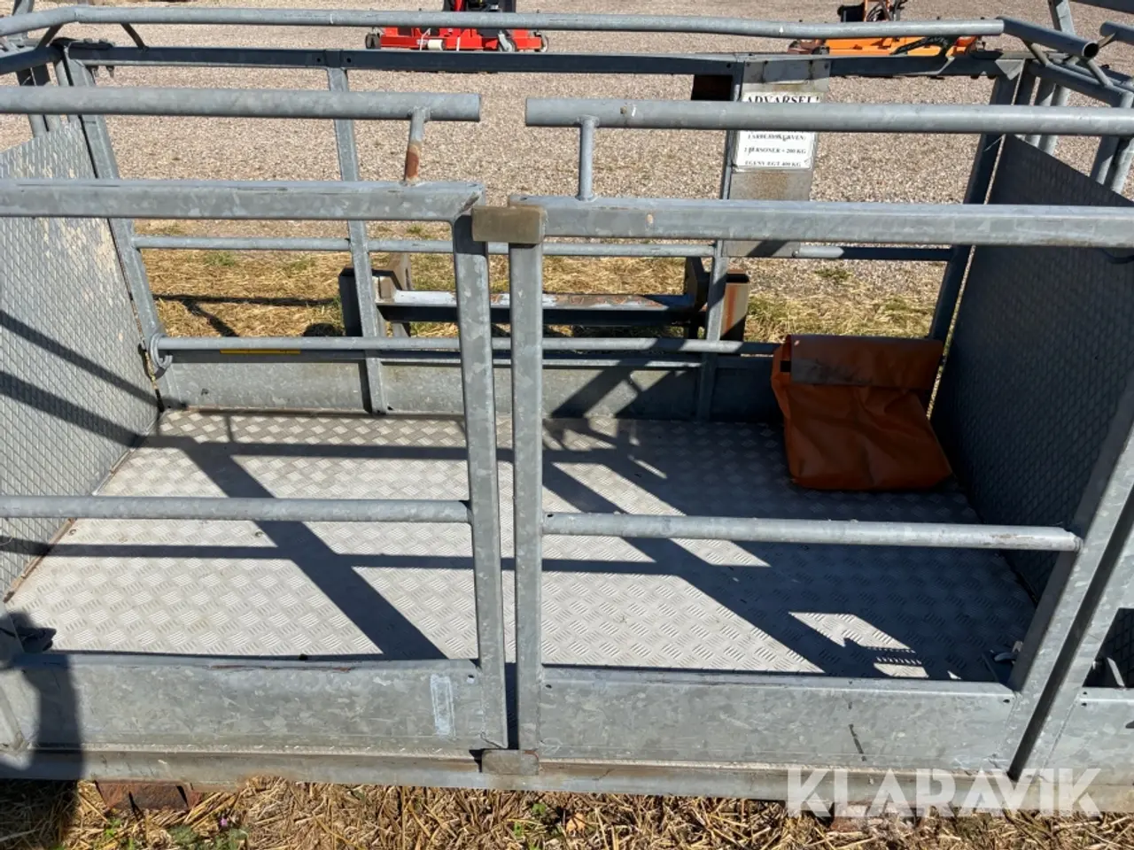 Billede 6 - Mandskabskurv Salling Maskinfabrik 2500/4000