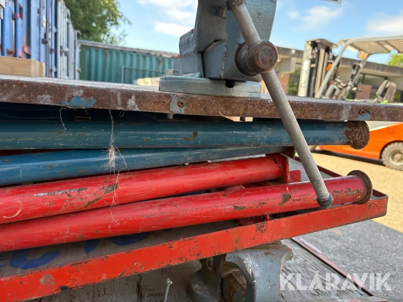 Billede 7 - Foldbar arbejdsbænk med skruestik Ridgid - 3 styk