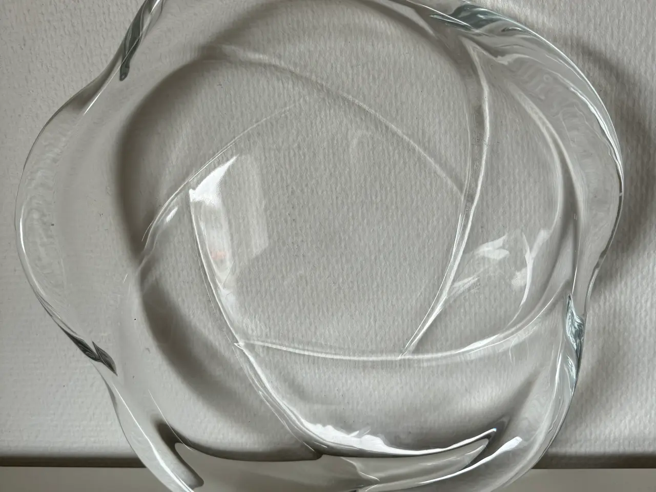 Billede 4 - Stor flot Holmegaard Galaxy glasfad