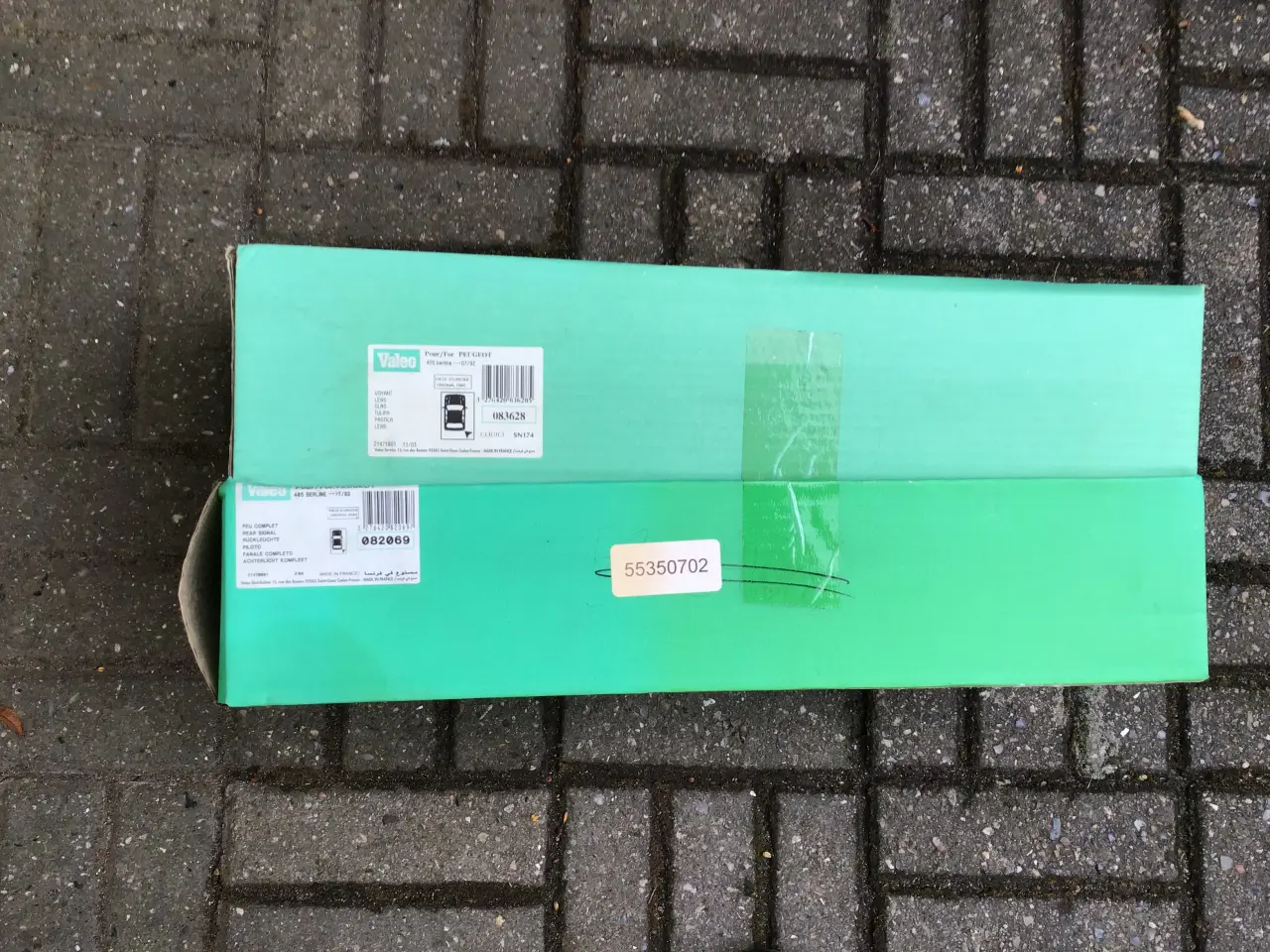 Billede 1 - Peugeot 405/stcar baglygte glas ubrugte
