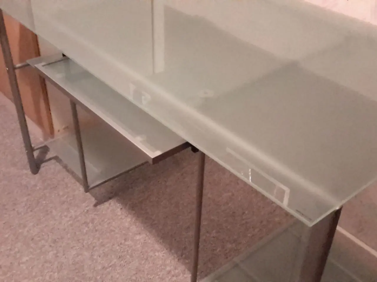 Billede 5 - Glas skrivebord