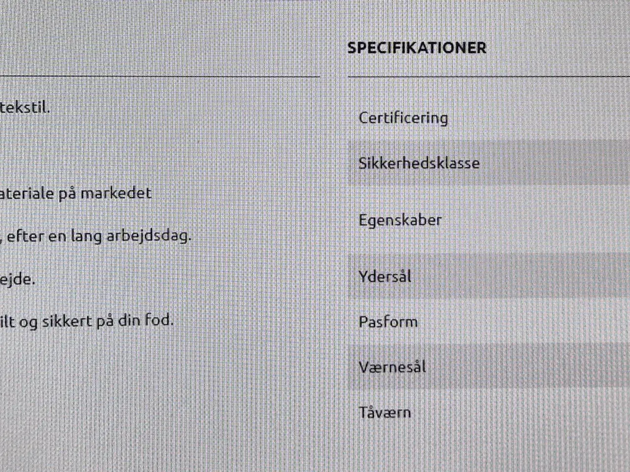 Billede 5 - Vismo sikkerhedssko str. 38
