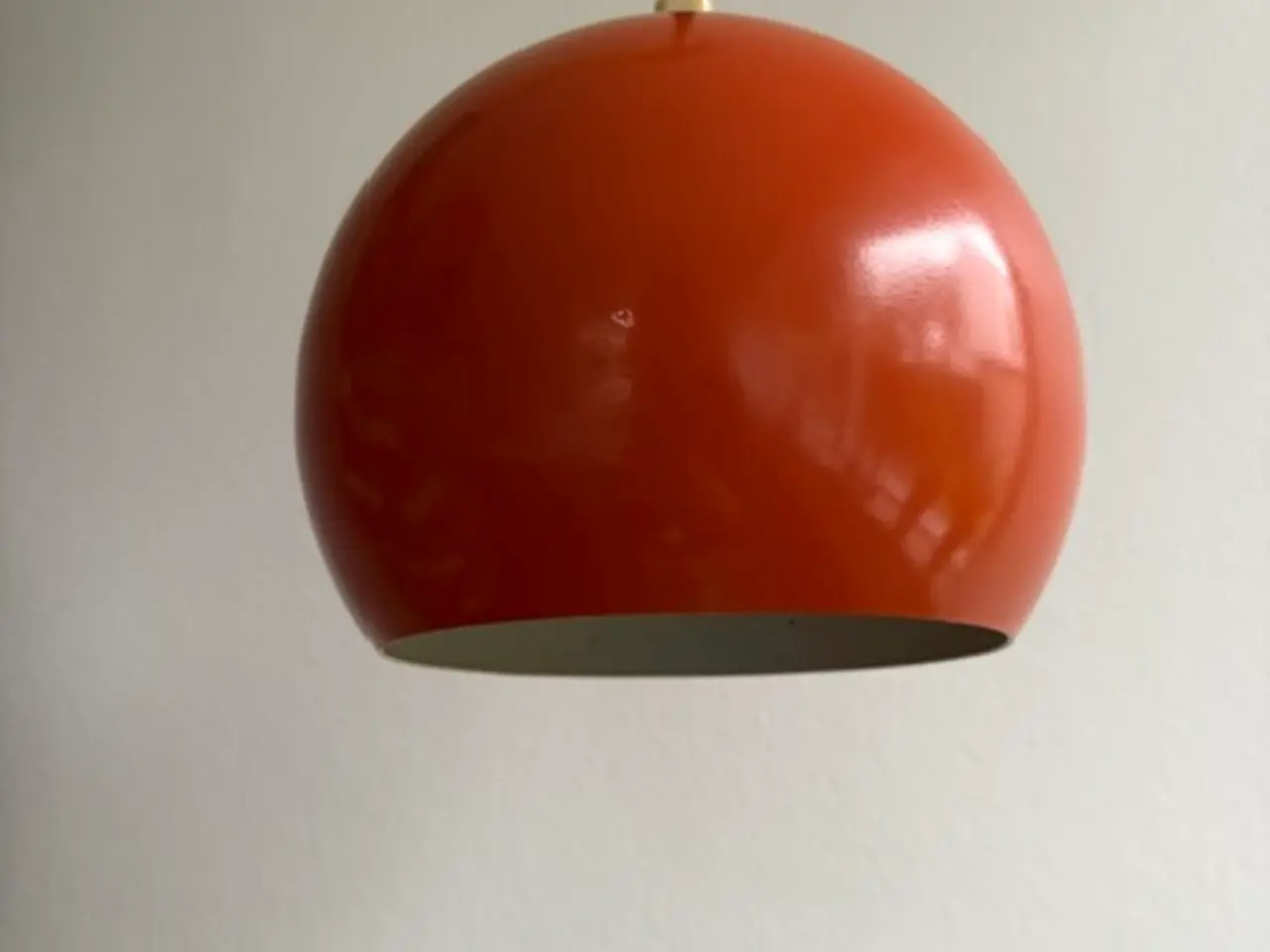 Billede 7 - Orange kugleformet pendel loftlampe, E.S. Horn A/S