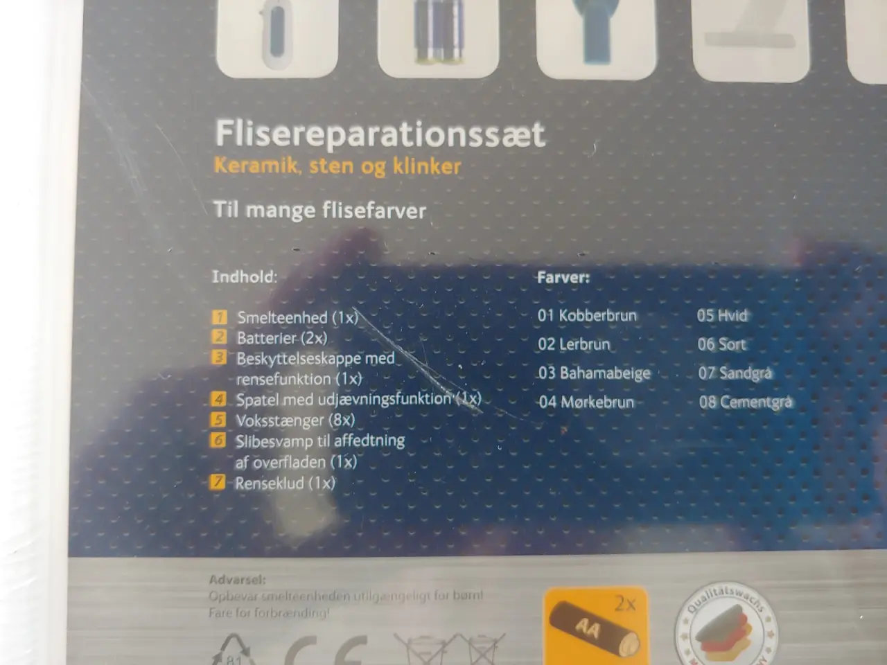 Billede 2 - Flisereparationssæt.
