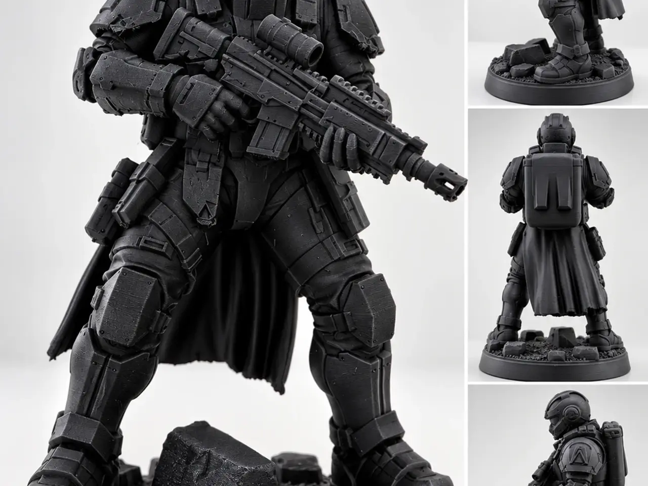 Billede 1 - Sci-fi soldat figur miniatur