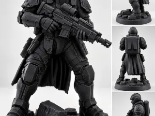 Sci-fi soldat figur miniatur