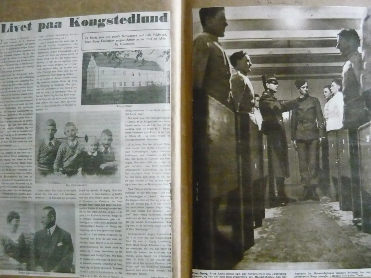 Billede 11 - RIGTIG GAMLE KONGELIGE UDKLIP