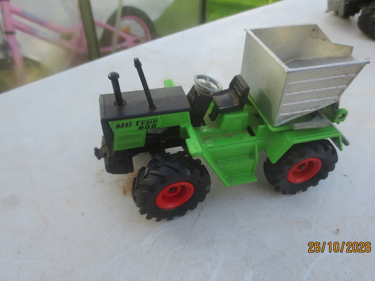 Billede 3 - 6 stk Modeltraktor MB-Steyr-Renault- MF