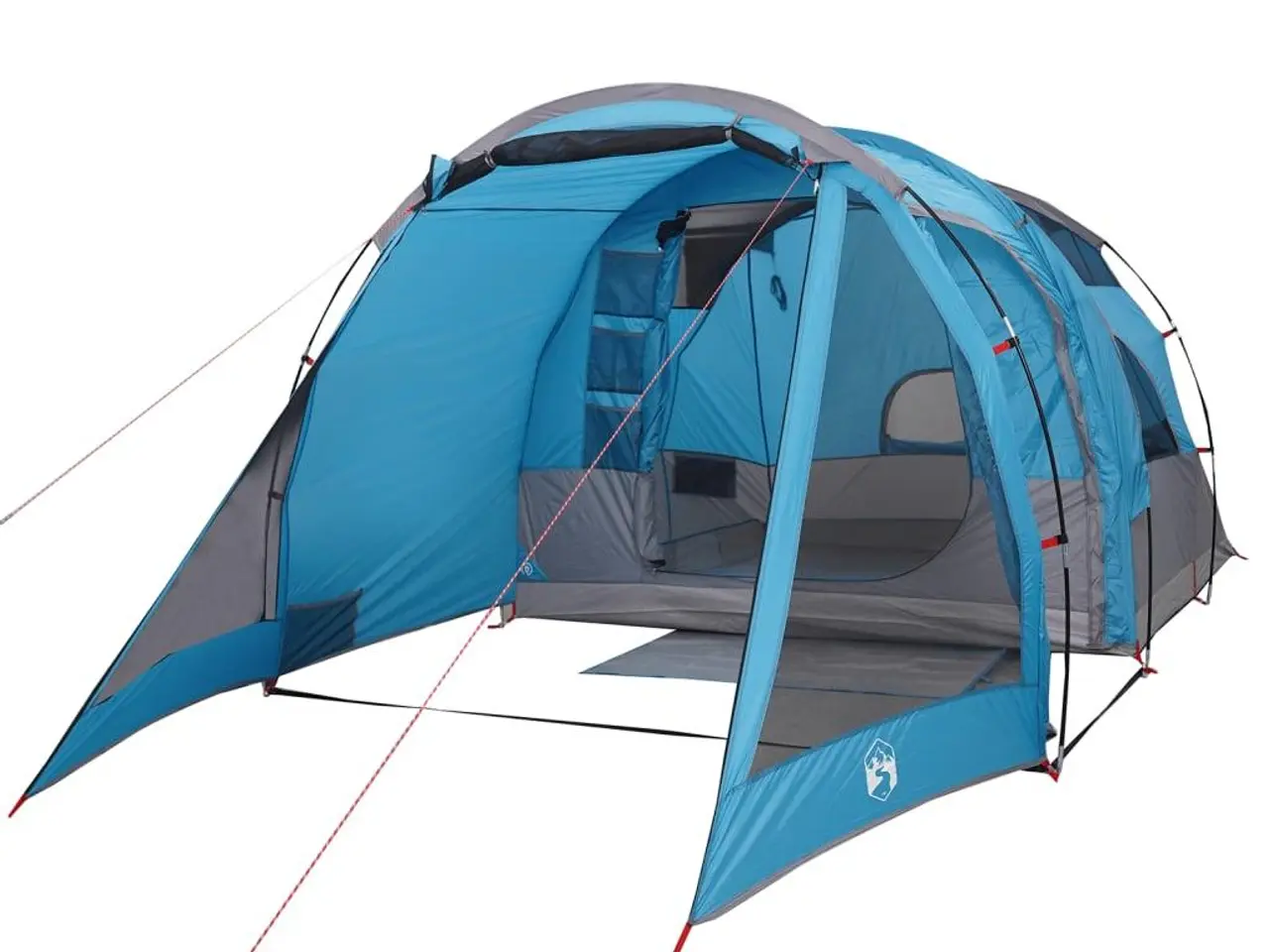 Billede 4 - 4-personers campingtelt vandafvisende blå