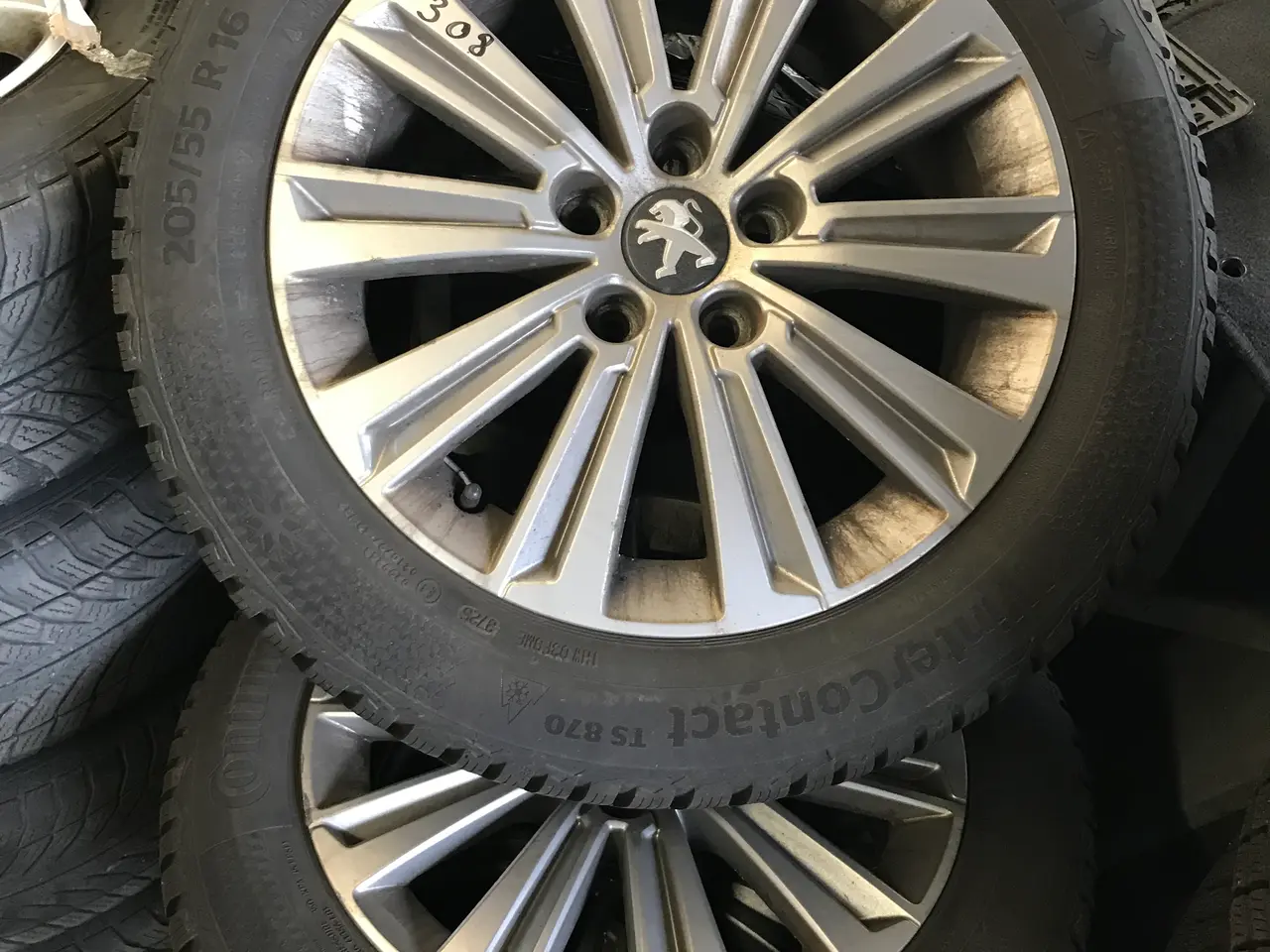 Billede 2 - Vinterhjul, Peugeot 308
