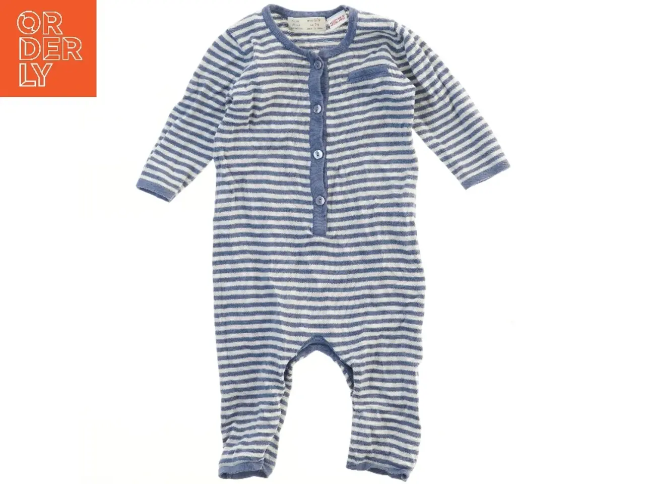 Billede 1 - Stribet heldragt til baby fra Zara (str. 74)