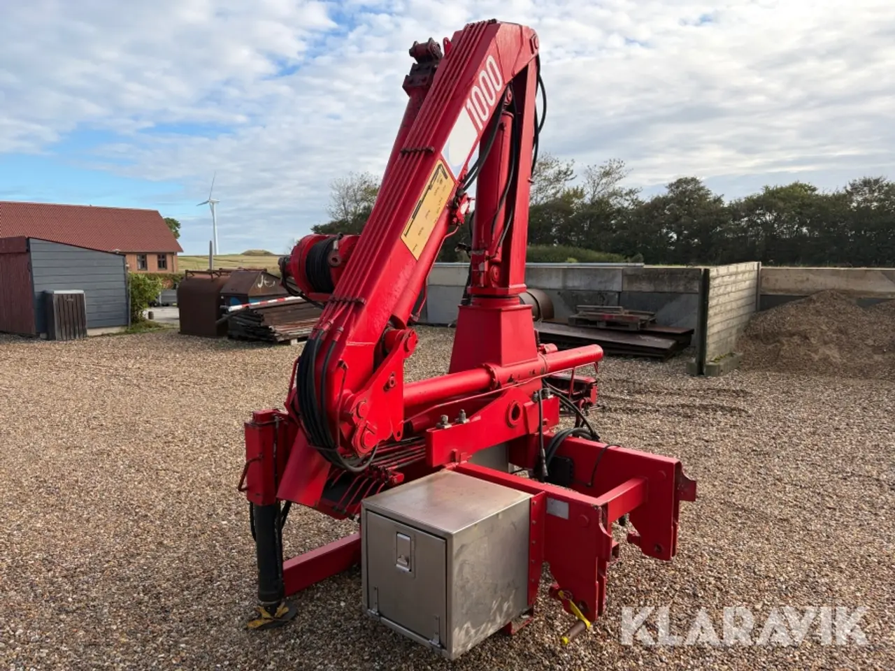 Billede 1 - Kran HMF 1000K2 med spil