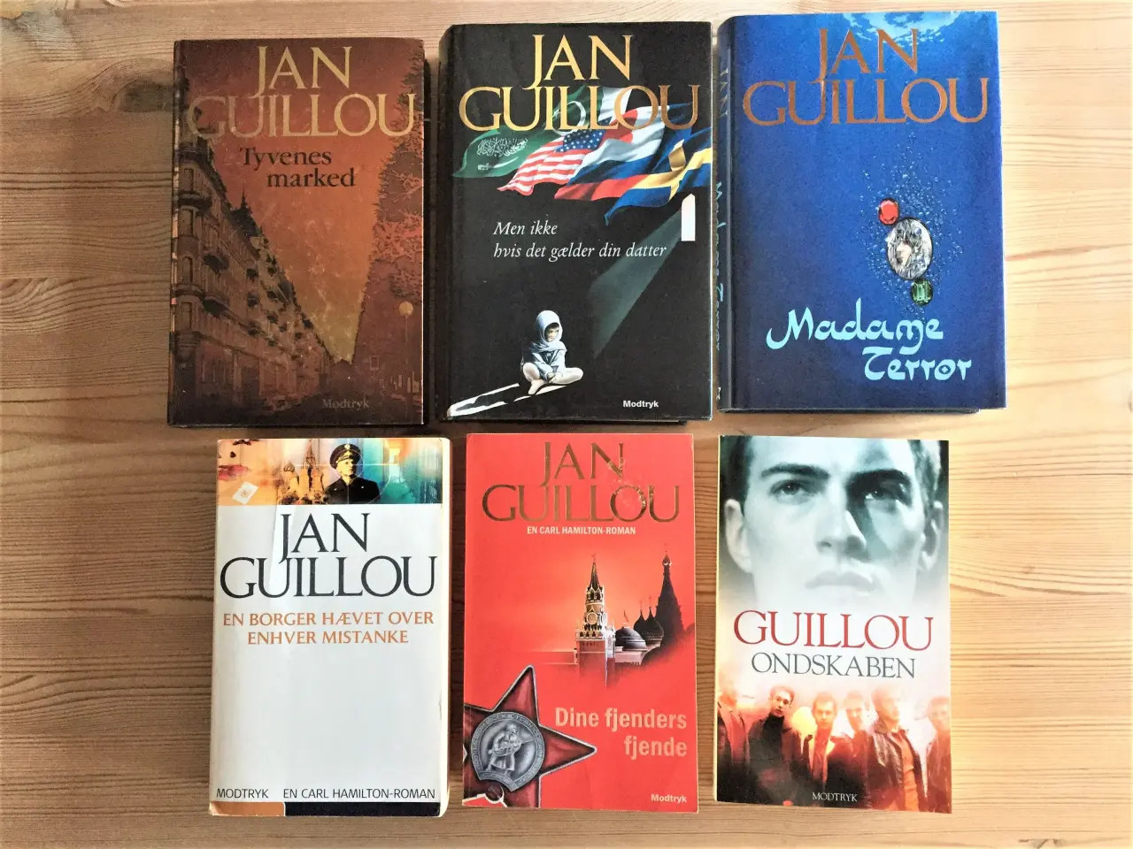 Billede 2 - TILBUD: Jan Guillou, 18 romaner, i alt 650 kr.