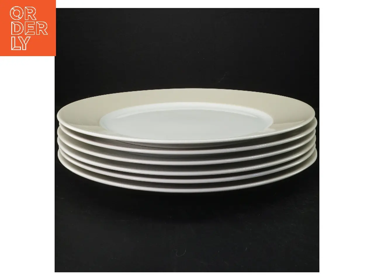 Billede 1 - Porcelænstallerkner fra IKEA (str. Ø. 32 cm)